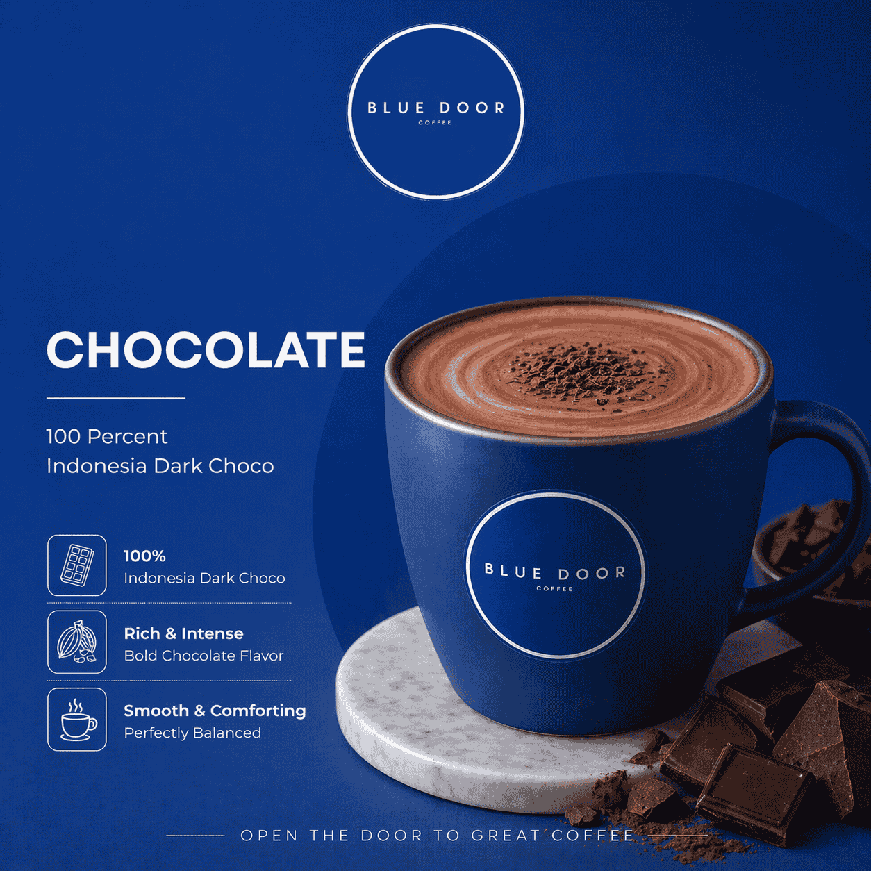 Chocolate Blue Door Coffee