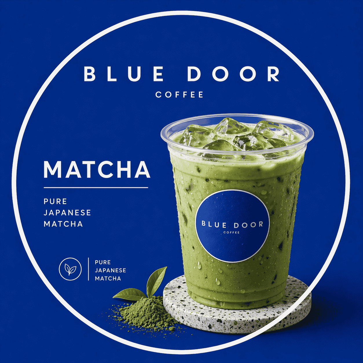 Matcha Blue Door Coffee